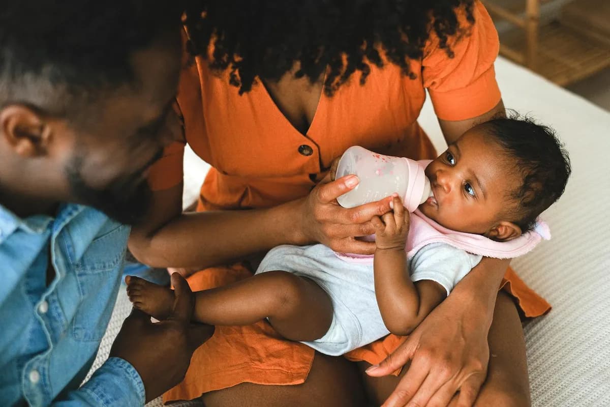 Baby's Fussiness After Feeding — health symptom